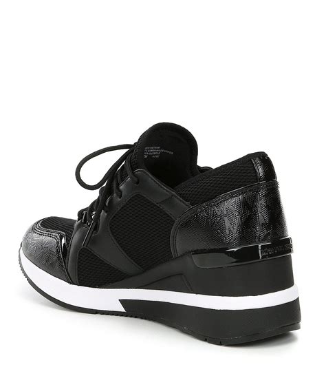 michael kors black sneakers ankle boots|Michael Kors platform sneakers.